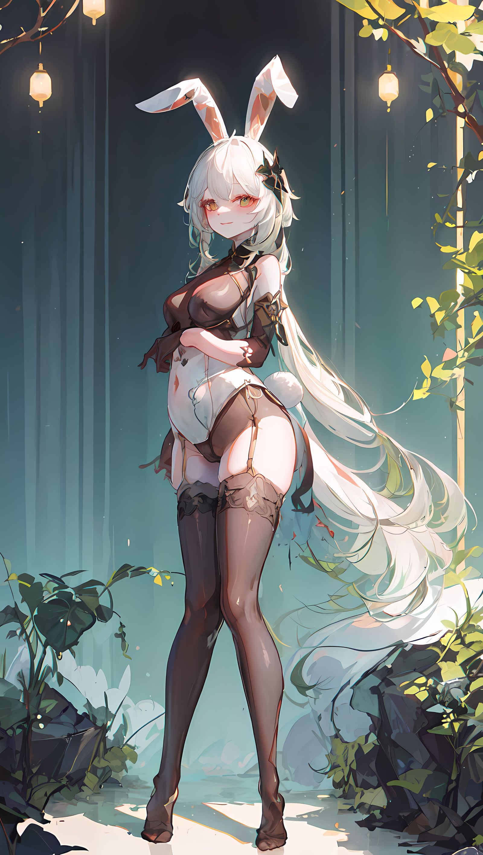 兔女郎纳西妲-二次元兔女郎纳西妲