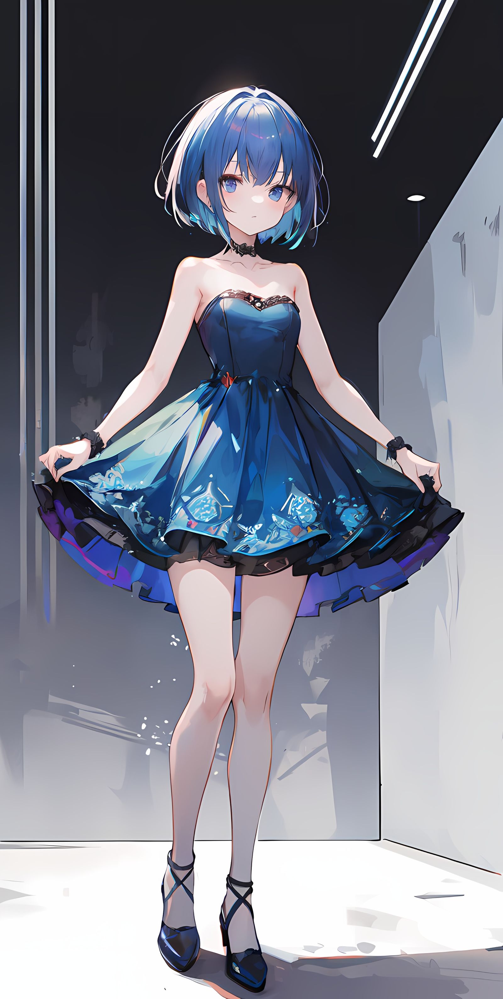 蓝色妖姬-触站