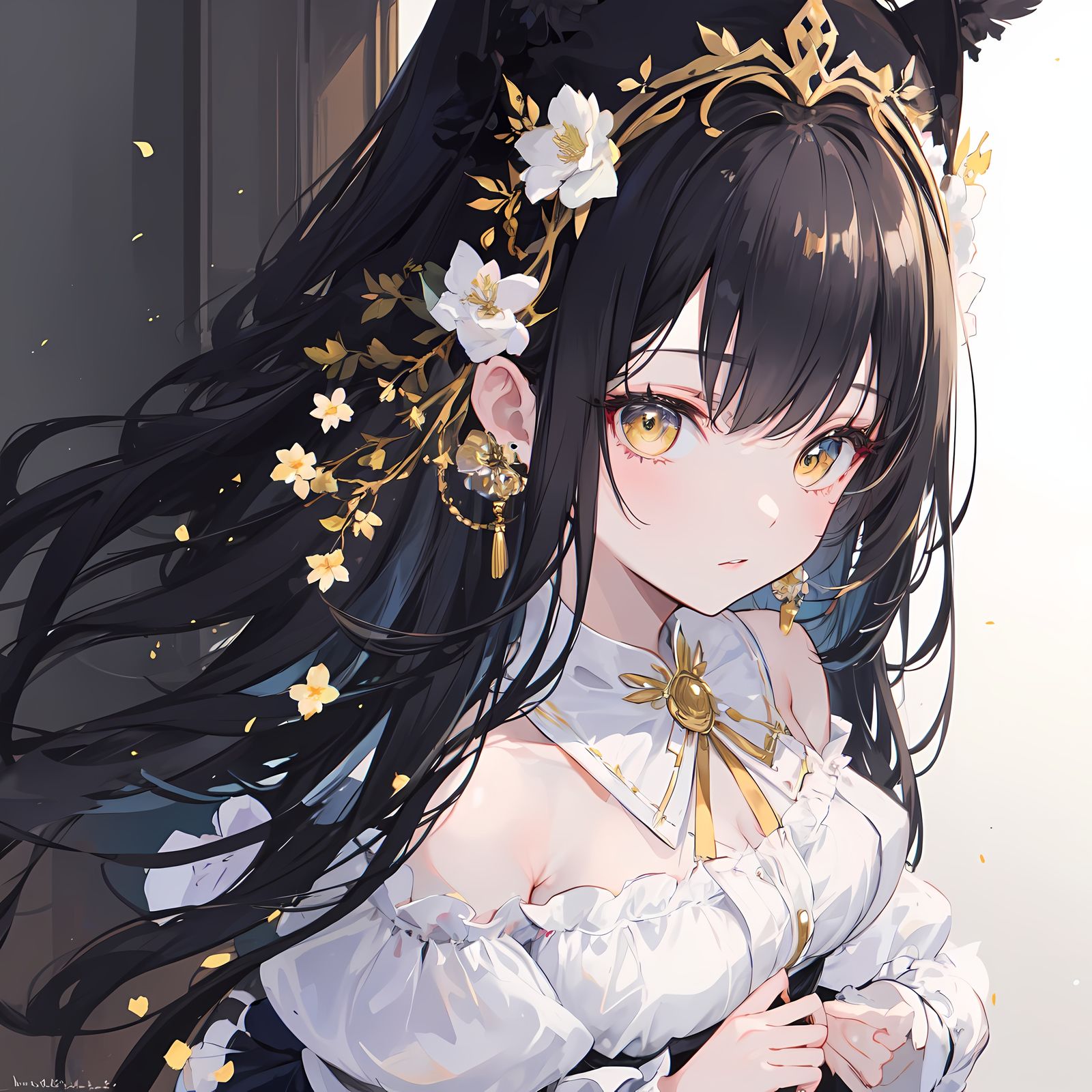 二次元美女头像同人高清图