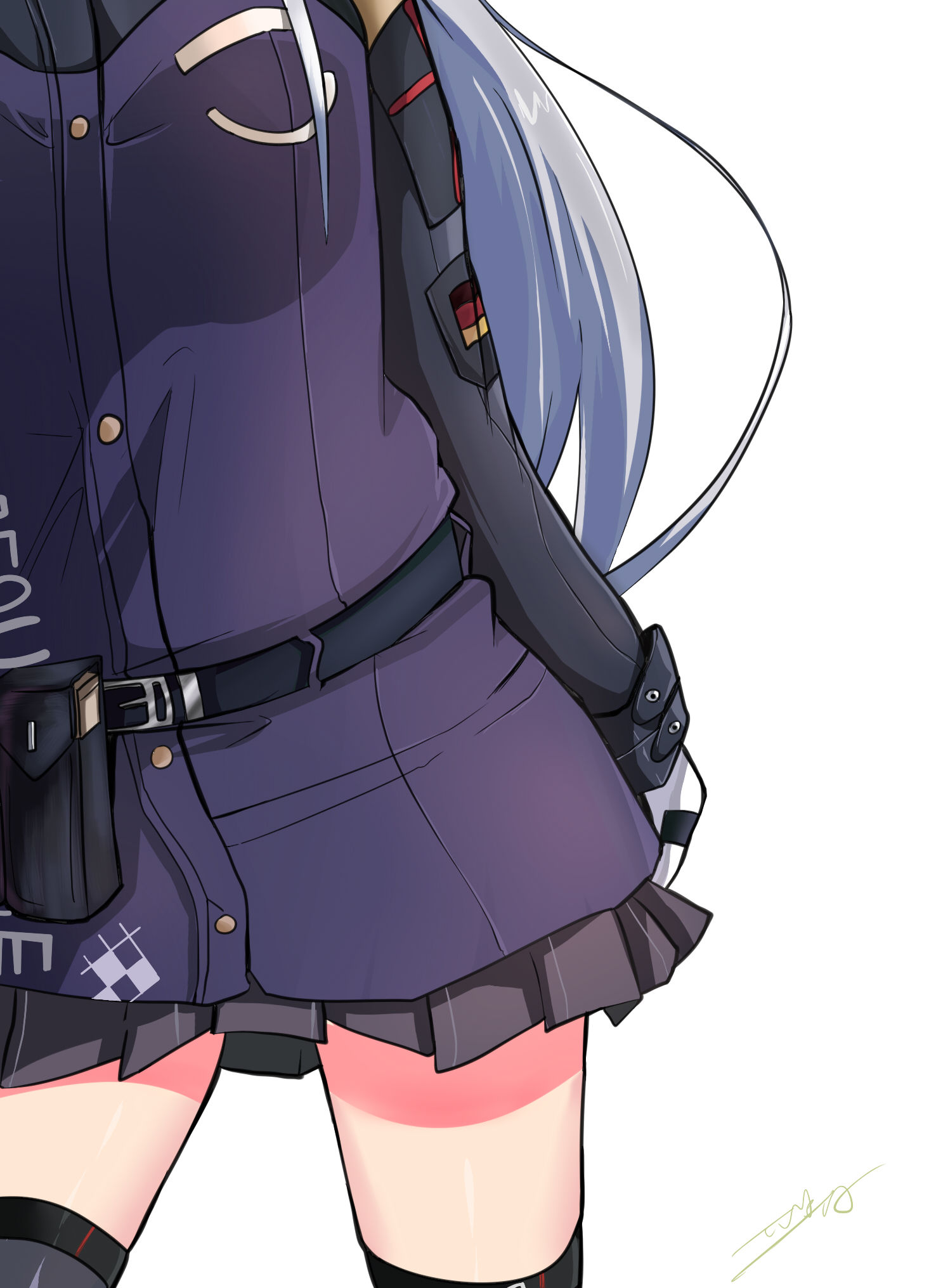 HK416插画图片壁纸