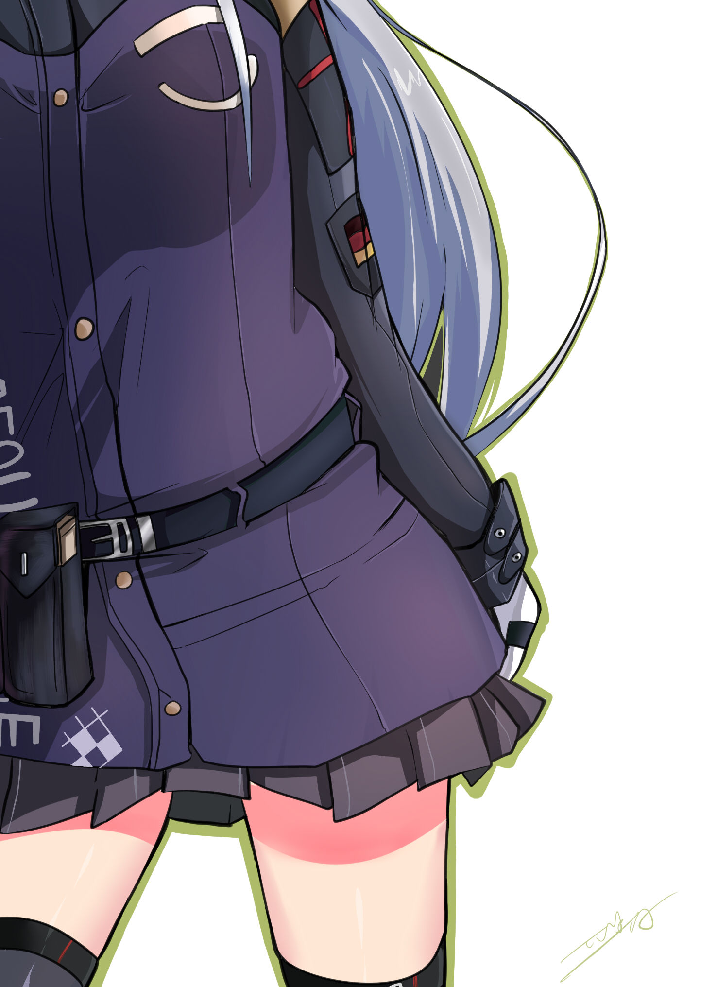 HK416插画图片壁纸