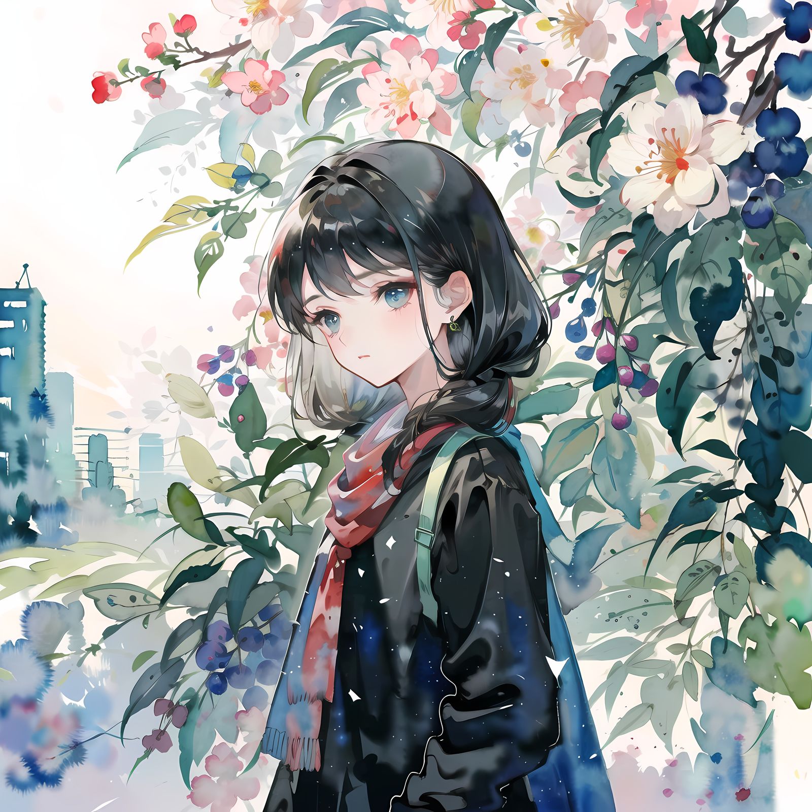唯美插画图片壁纸
