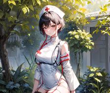 护士姐姐-日系唯美人像护士装