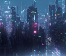 科幻城市-赛博朋克科幻