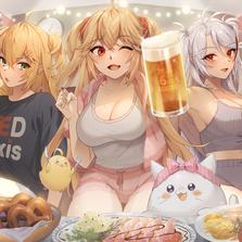 Prost！插画图片壁纸