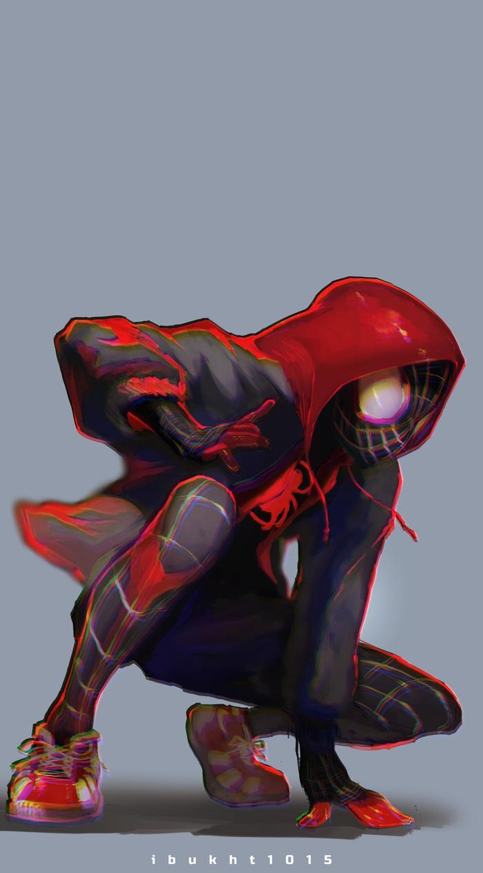into the Spider-Verse插画图片壁纸