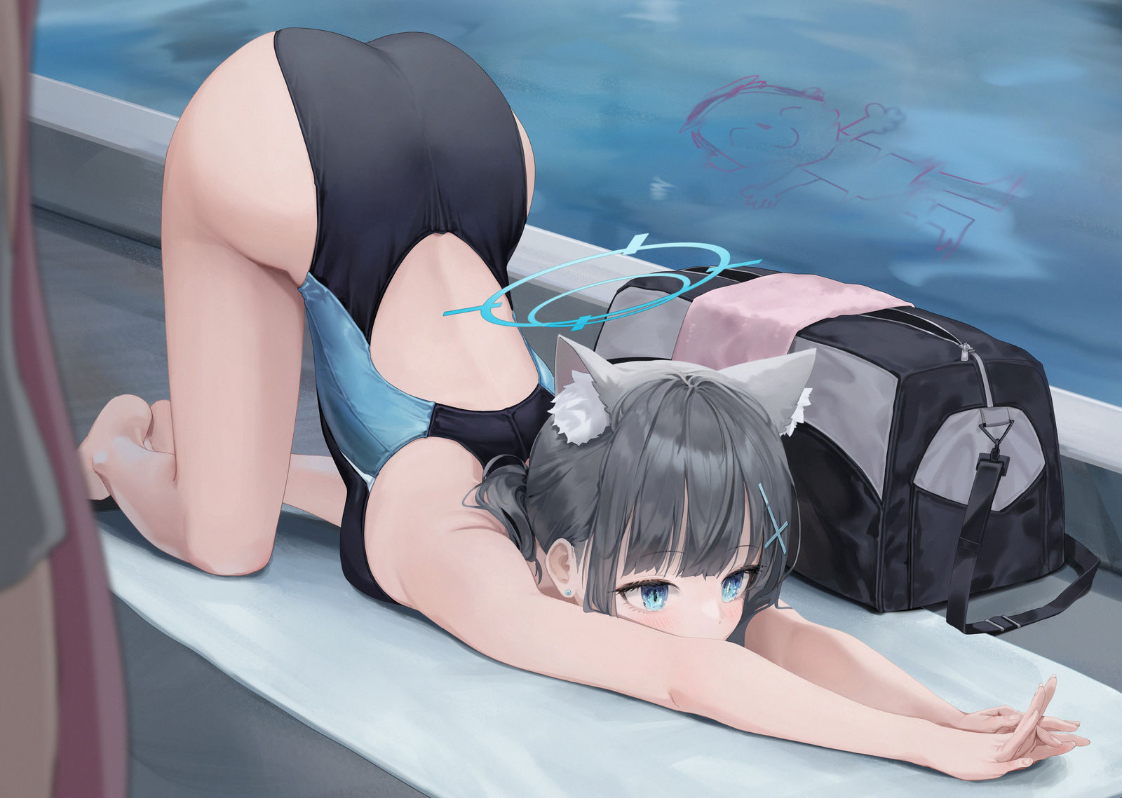 泳装系列插画图片壁纸