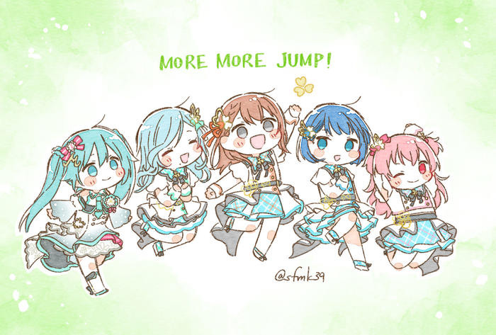新・MORE MORE JUMP !插画图片壁纸