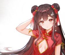 中国姑娘-チャイナ服胸部