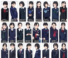 【书出来了】图解闭校中学的女生制服