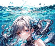 海洋少女-二次元海洋少女