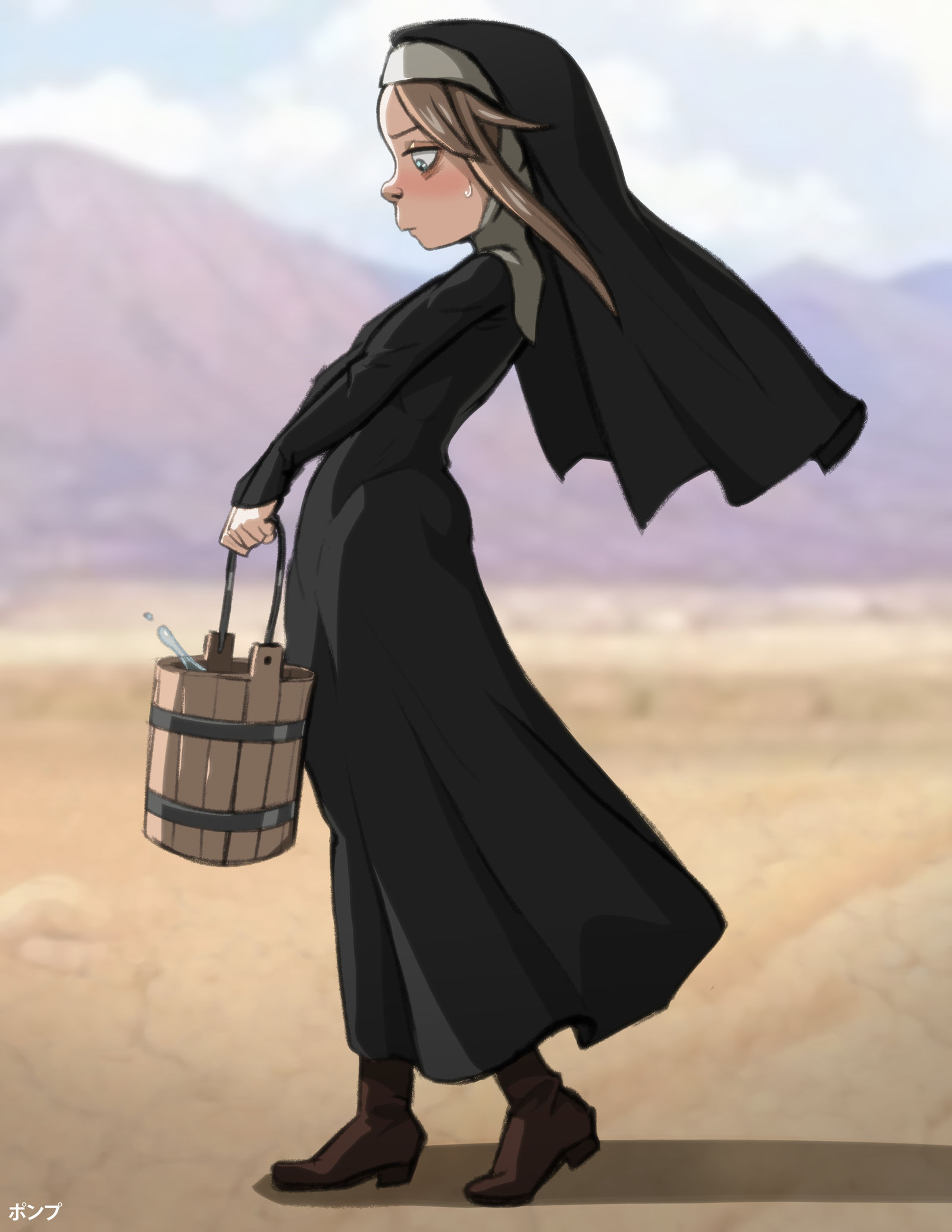 Sister Hildegard插画图片壁纸