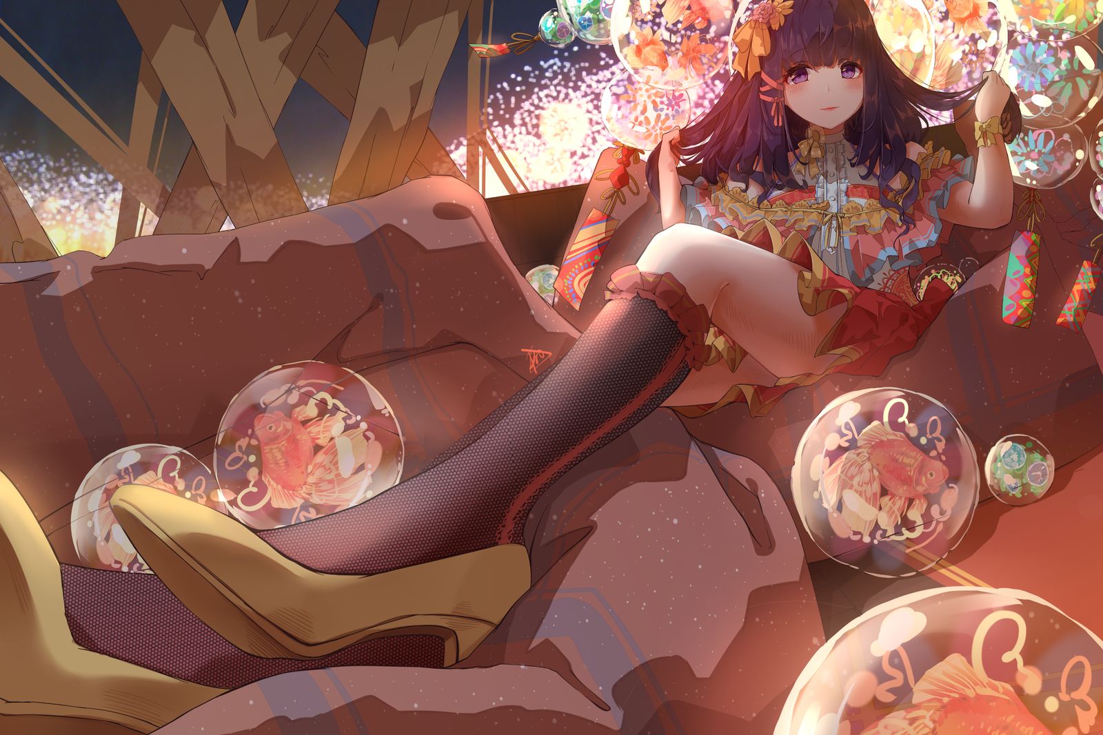 插画-插画少女