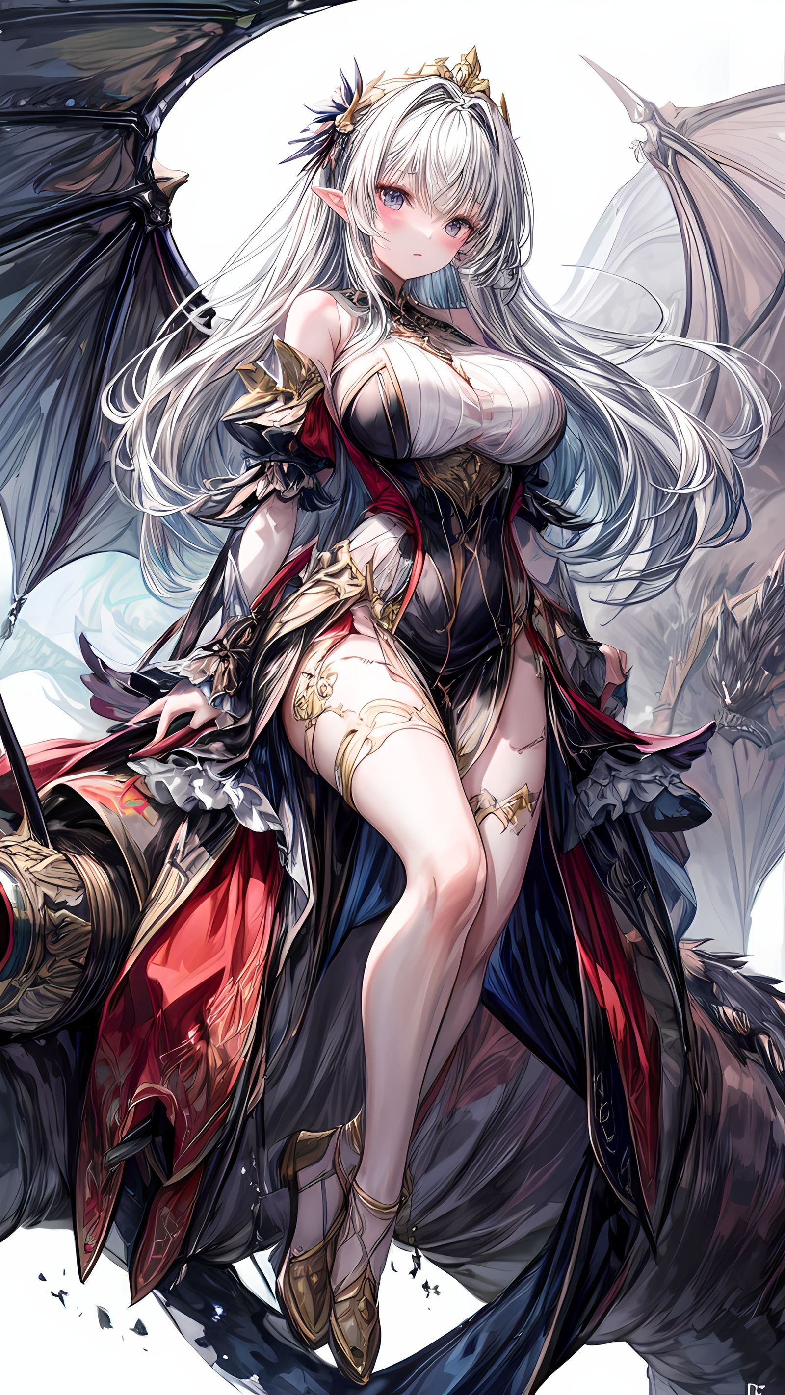 龙女插画图片壁纸