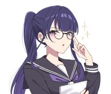 School girl Ei-原神genshinimpactfanart