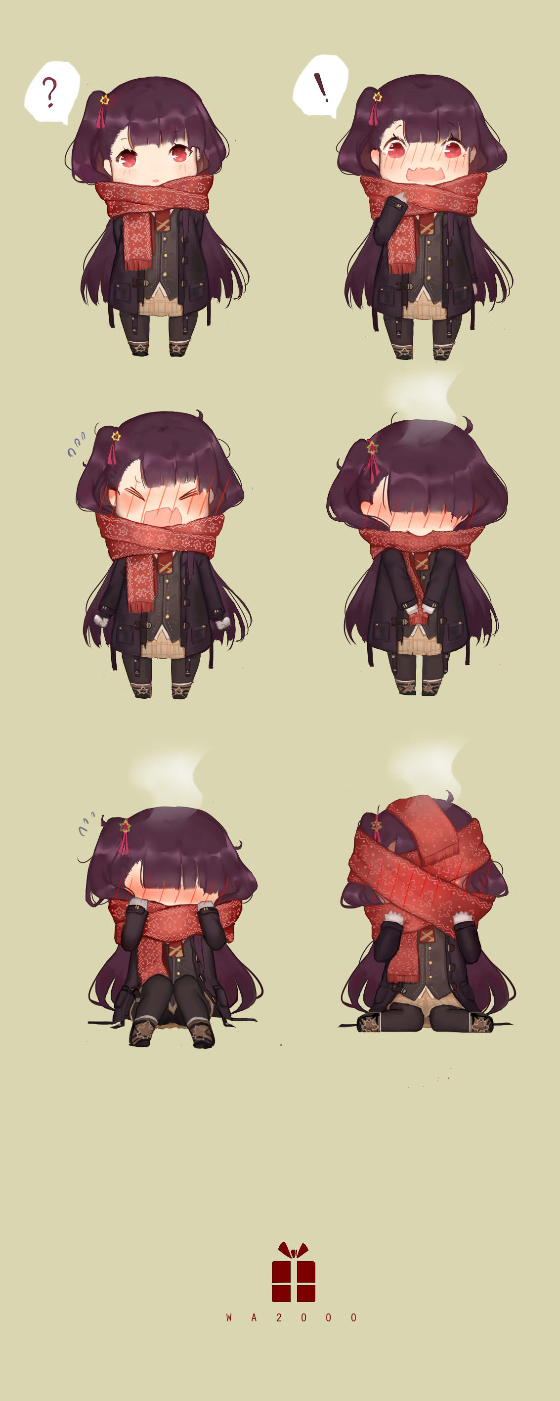 If you give wa2000 a present...