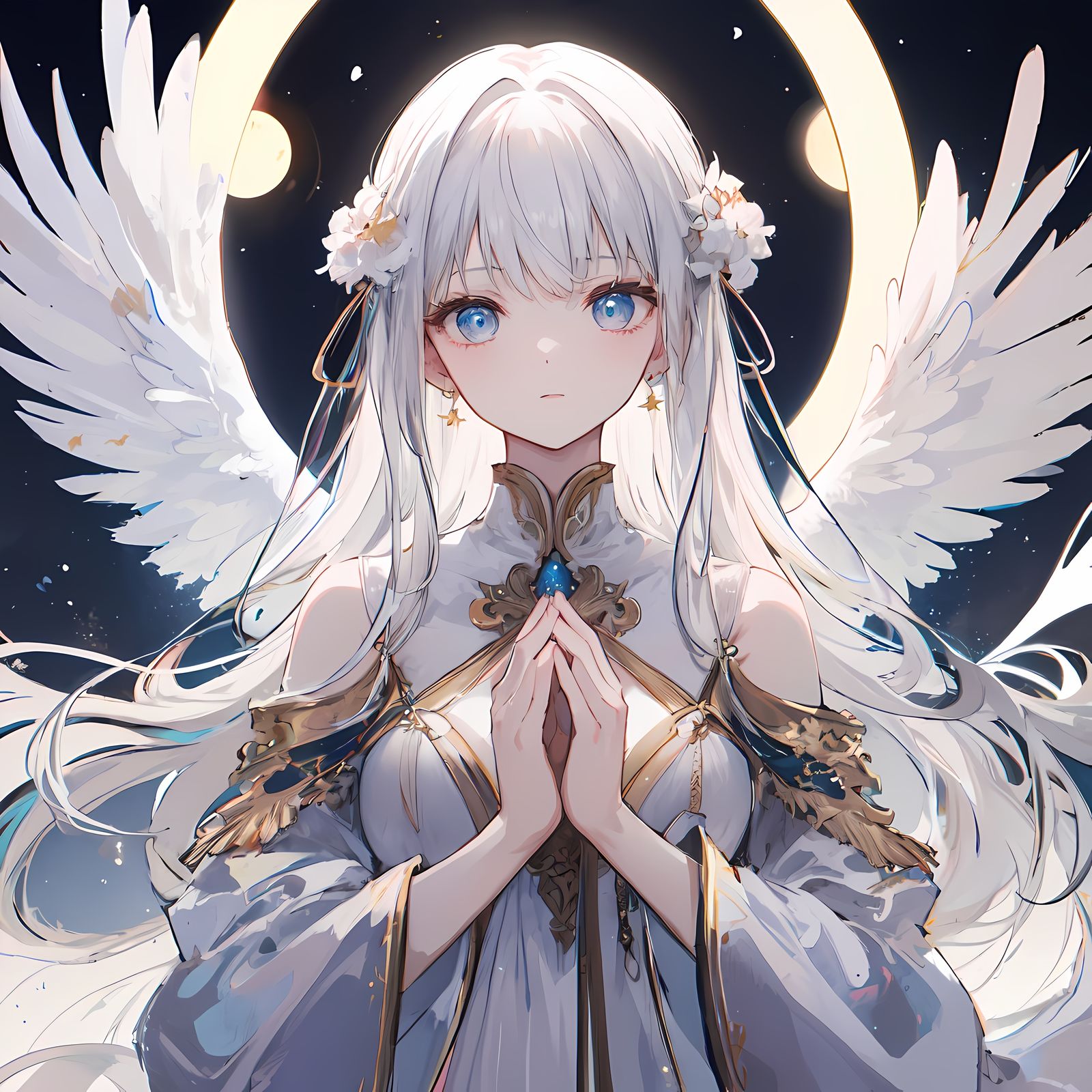 天使-二次元月亮