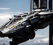 未来战舰-科幻场景未来科技