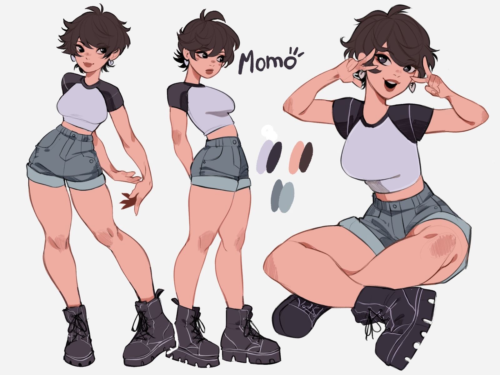 Momo!插画图片壁纸