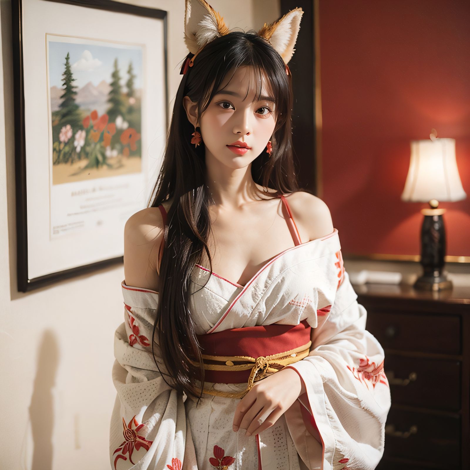 自然柔美的微笑 分享快乐