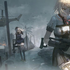 少女前线 HK416 VECTOR头像同人高清图