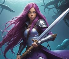 紫发女武神-通用大模型女武神