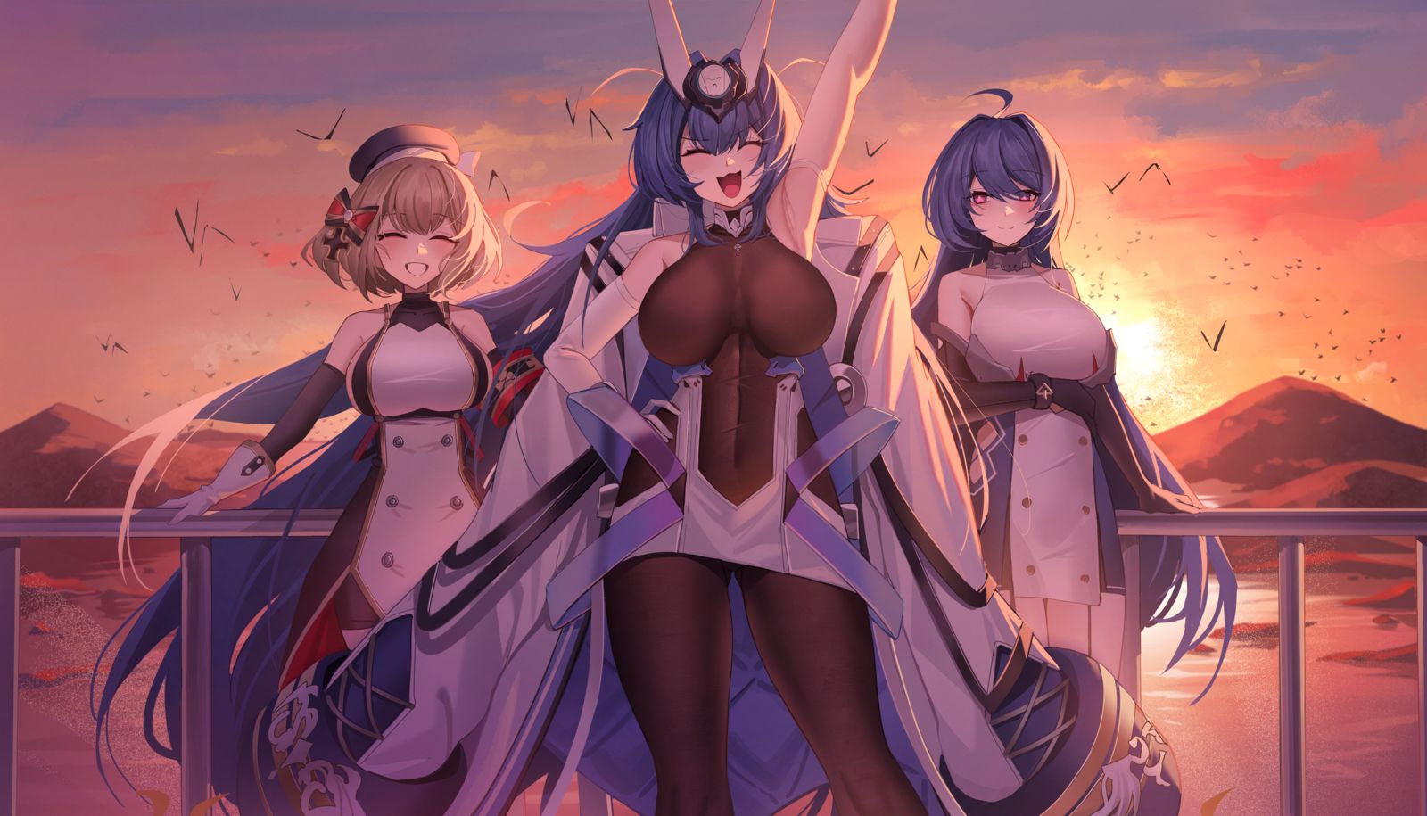 Sunset-ニュージャージー(アズールレーン)碧蓝航线