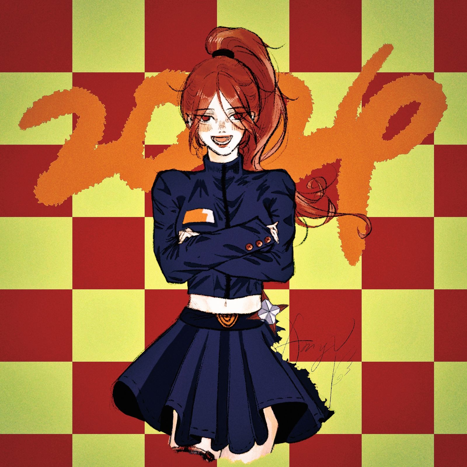原创oc半身头像同人高清图