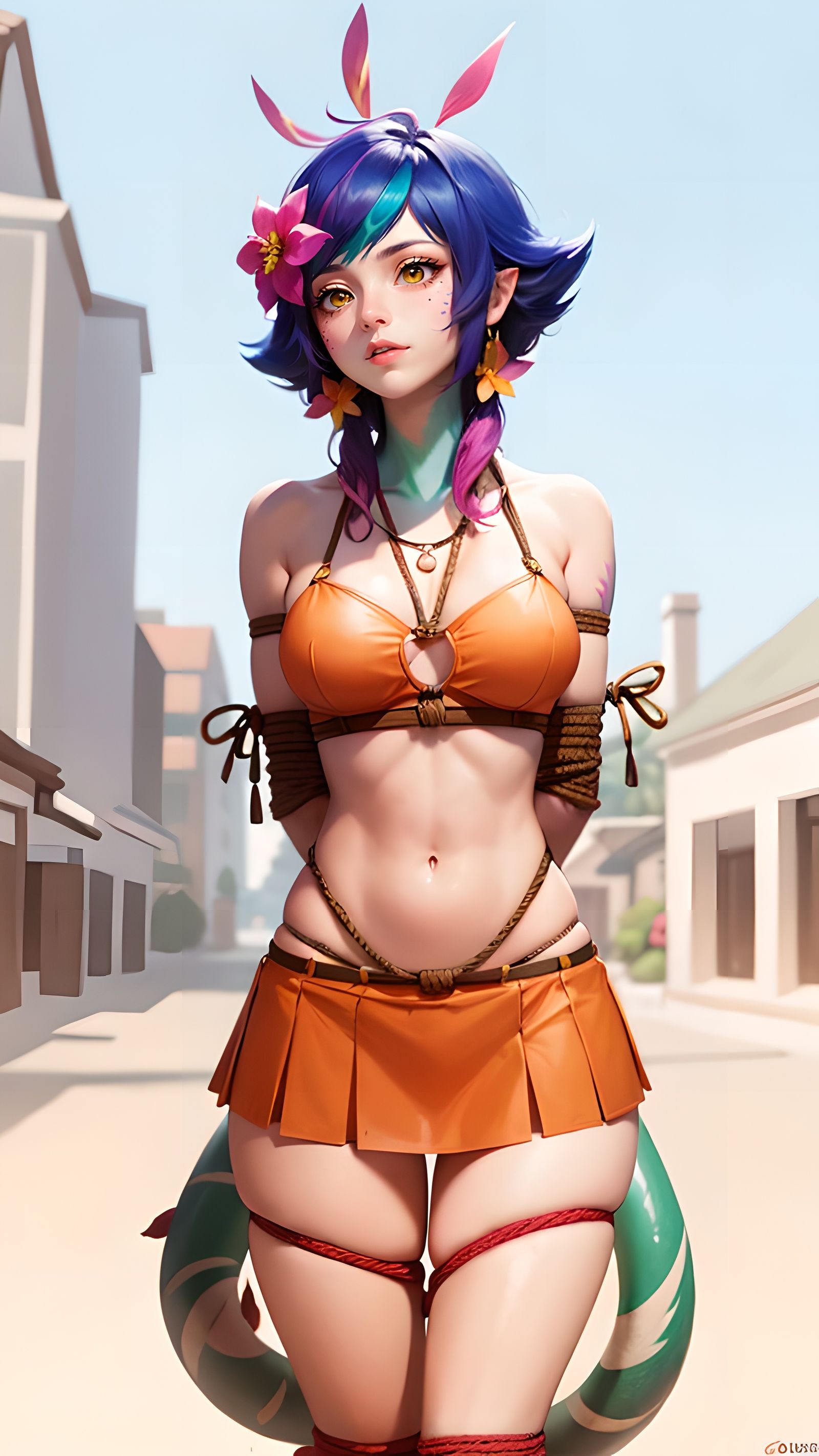 妮蔻插画图片壁纸