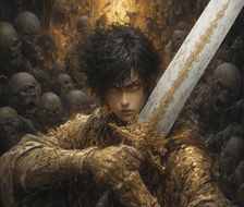 黄金大剑-✨暗黑童话黄金大剑