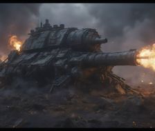堡垒坦克-暗黑童话军事车辆