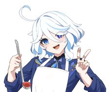 Furina cooking-原神genshinimpactfanart