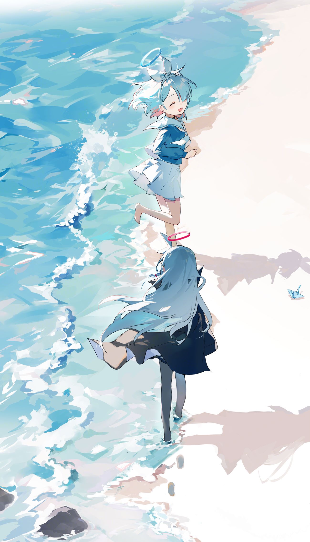 Aoharu-碧蓝档案海滩