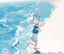 Aoharu-碧蓝档案海滩