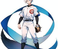 棒球少年-白底立绘少年