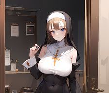 修女-二次元修女