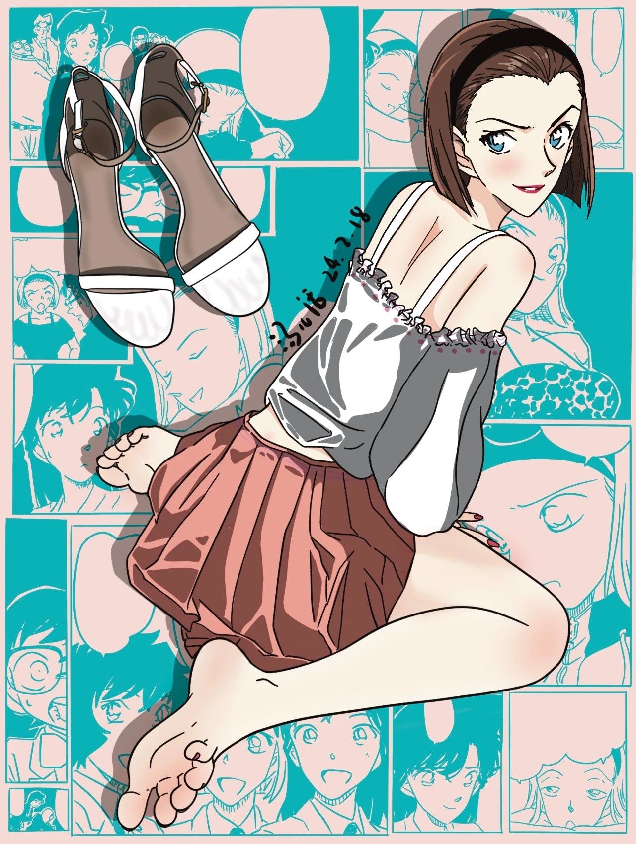 黑丝·铃木园子-《名侦探柯南》黑丝·铃木园子黑丝照片