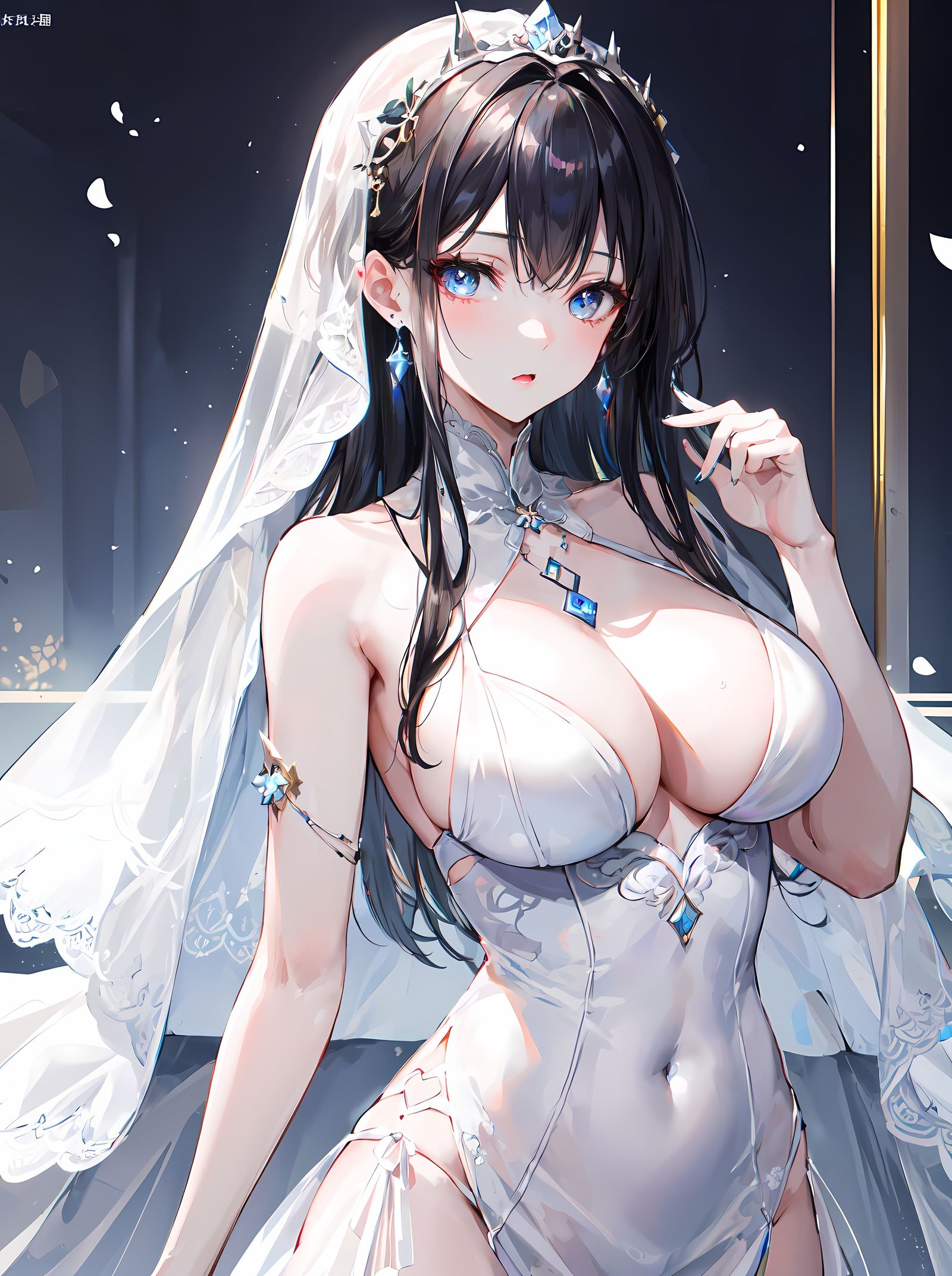 婚纱插画图片壁纸