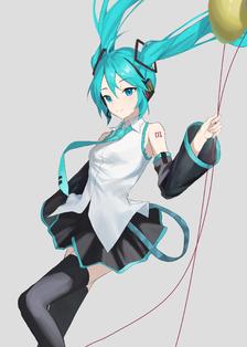 初音未来插画图片壁纸