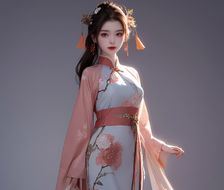 beautiful girl-国风国风类