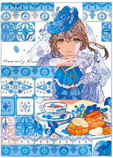 【通販】新刊「Heavenly Blue」插画图片壁纸