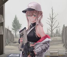 在射击场-AR-57(ドールズフロントライン)少女前线