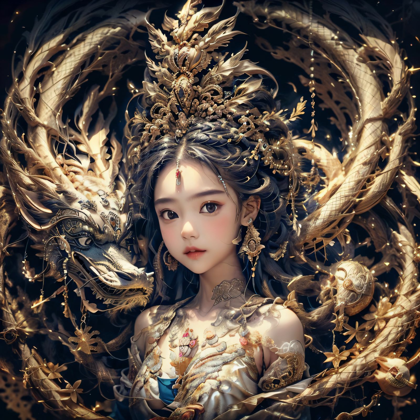 龙女-触站