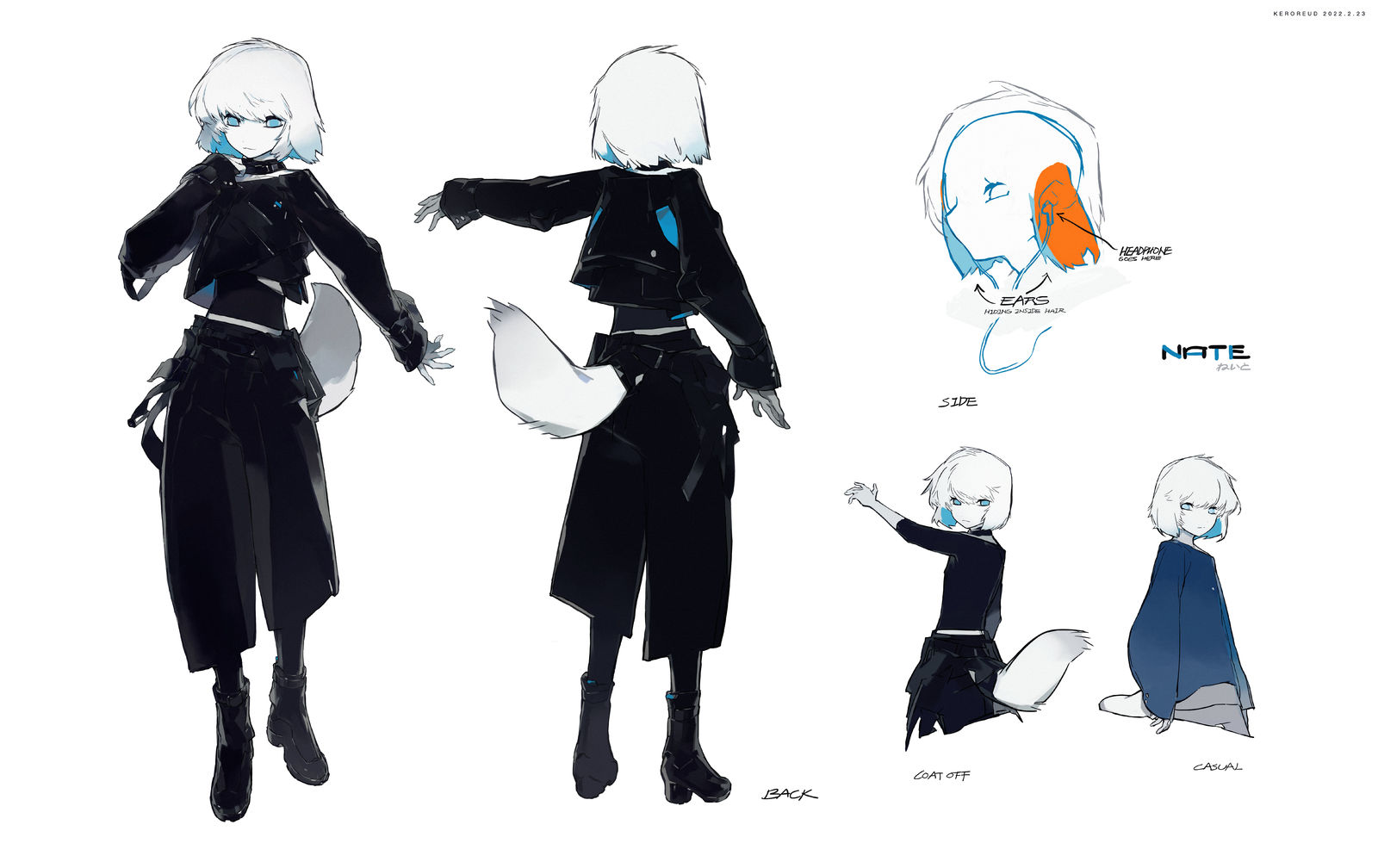 Character Design Nate/