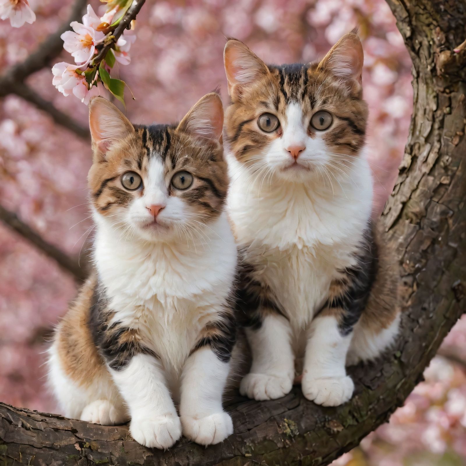 春光明媚赏猫去-🔥通用模型猫之日