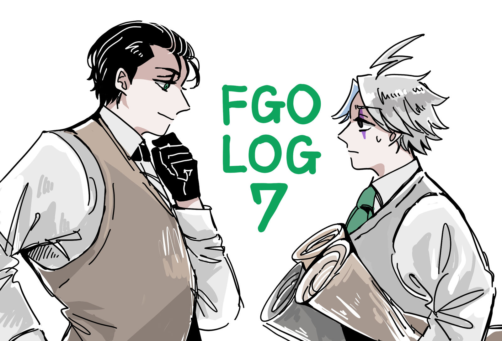 FGO LOG7-テスカトリポカ(Fate)ジェームズ・モリアーティ(ルーラー)