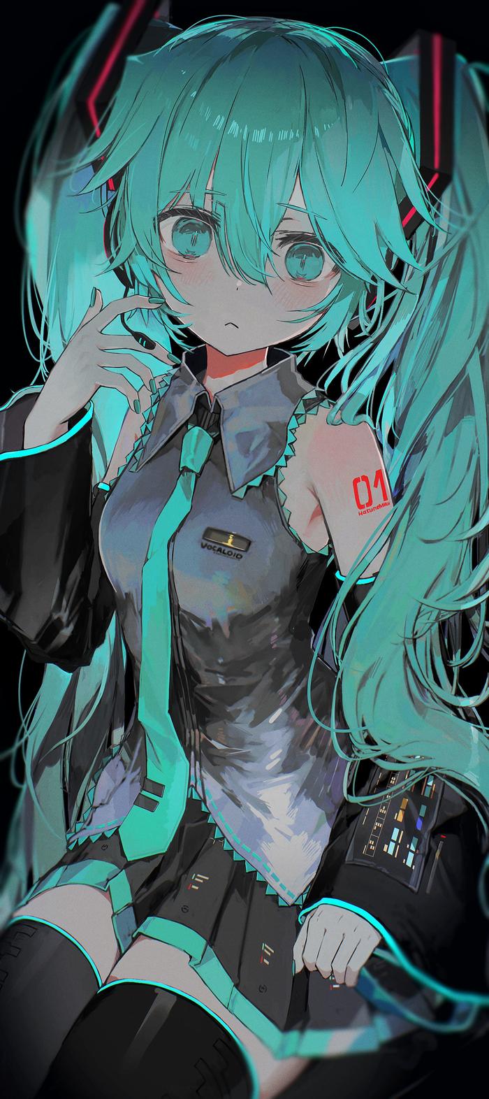 初音未来插画图片壁纸