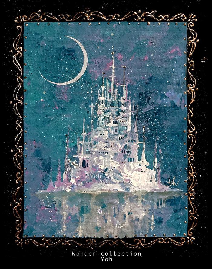 --Moon castle--插画图片壁纸
