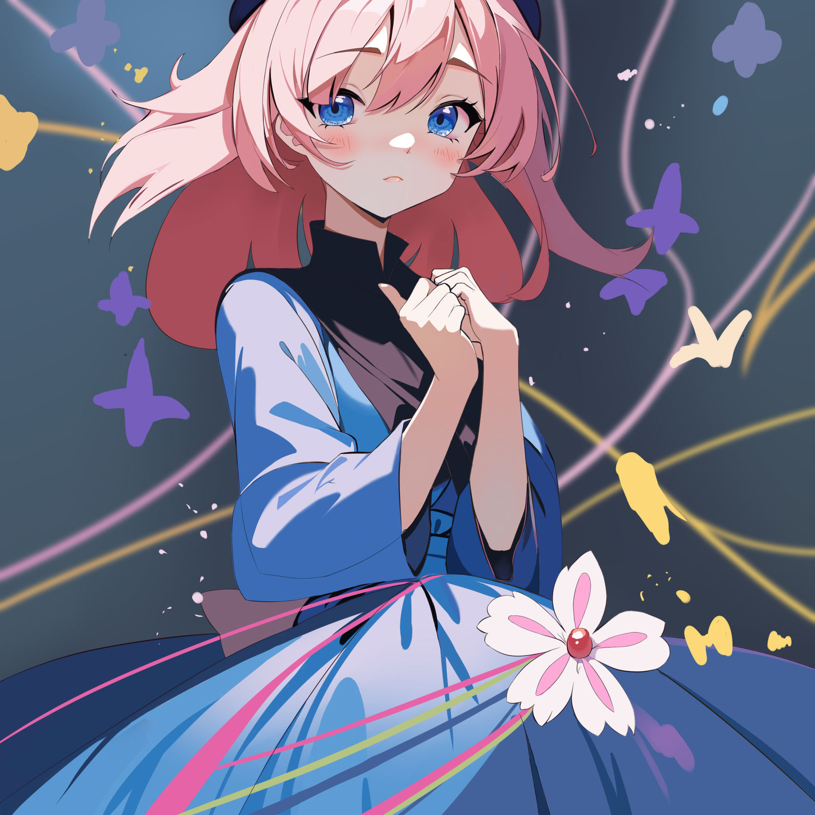 绽放-女孩子粉色