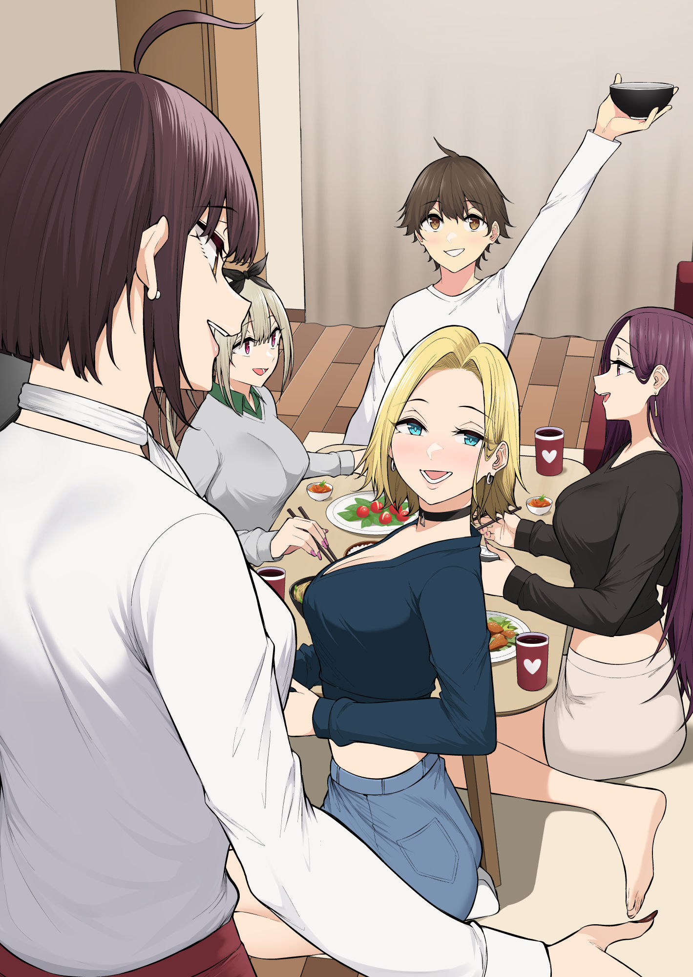 妈妈~很好吃~♪